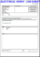 job sheet templates